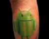 Logo android celular Tattoo