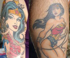 Wonderwoman tattoo
