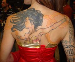Mulher Maravilha tattoo