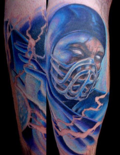 Mortal Kombat Sub-Zero Tattoo