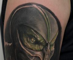 Mortal Kombat Repile Ninja Tattoo