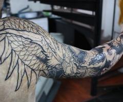 Trabajo Cover Up de Cicatrices de Quemaduras