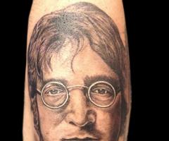 John Lennon tattoo