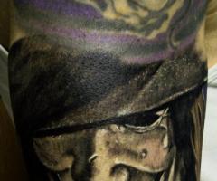 V for Vendetta Custom Tattoos