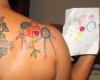 Children's Drawing Tattoo