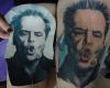 Jack Nicholson tattoo