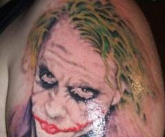 Unpleasant Joker Tattoo