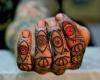 Fingers tattoo design