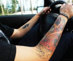 Forearm koi fish