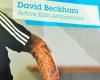 Tatuagem que David Beckham tem em seu braço da mulher Victoria