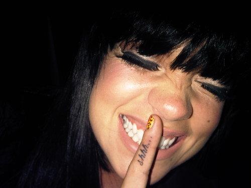 Lily Allen tattoo