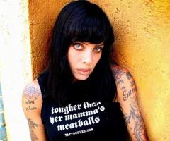 Bif Naked tattoo