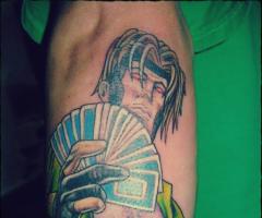 Gambit tattoo