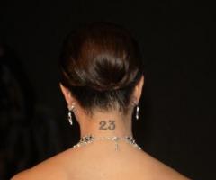 Asia Argento tattoo