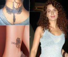 Kangana Ranaut tattoos