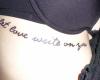 Let love write on you for a little