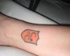 Harry Potter Go Chudley Cannons tattoo