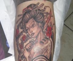 Geisha tattoos for men and women