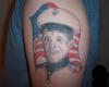 Bad portrait tattoo