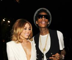 Wiz Khalifa and Miley Cyrus