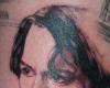 Portrait of Johnny Depp tattoo