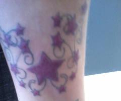25 star tattoos for girls