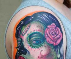 Tatuajes del día de los muertos