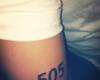 Arctic Monkeys tattoo