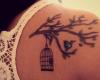 Bird tattoo