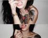 Tattoos femeninos en el pecho