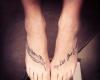 Foot tattoos