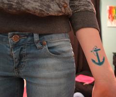 Anchor tattoo pictures and images