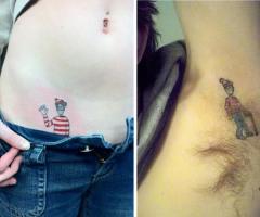 Tatuaje de Dónde está Wally?