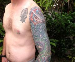 Tatuaje de pulpo completo