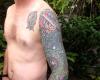Tatuaje de pulpo completo