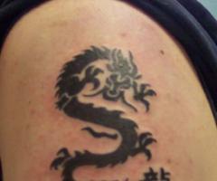 Fantasy Art Dragon tattoo