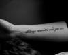 Grunge girl tattoo style
