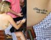 Strong is the one who believes diz a tatuagem da atriz Rita Guedes