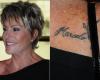 Ana Maria Braga tatuou no ombro direito o nome do marido