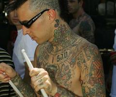 Tatuagens do baterista Travis Barker