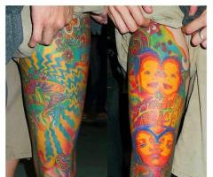 Psychedelic tattoo