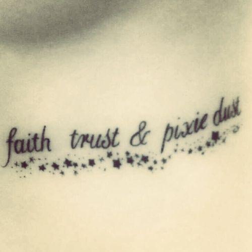 Faith trust & pixie dust