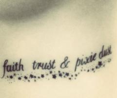 Faith trust & pixie dust