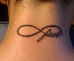 Faith infinite tattoo