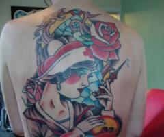 Nurse Tattoo by Mike Ski Philadelphia PA