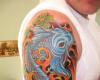 Tattoo Pez koi en el brazo