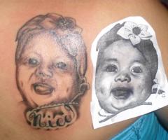 Rostro de niña