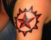 Nautical star tattoo