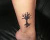 Arbol en el tobillo