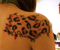 The wild animal print Cheetah Chunk tattoo